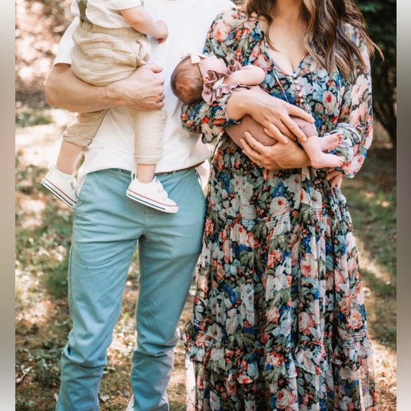 ANTHROPOLOGIE Marais long floral dress - Picture 5 of 5